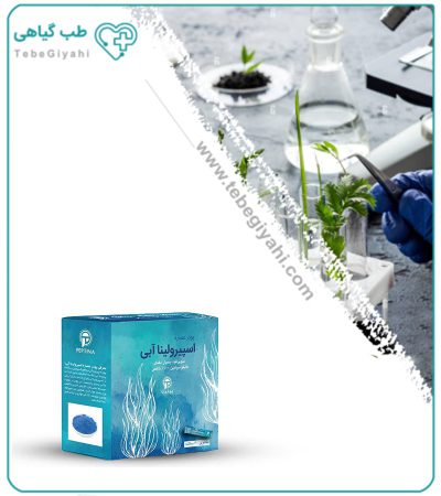 پودر اسپیرولینا آبی خوارکی  (بسته 30 عدد)