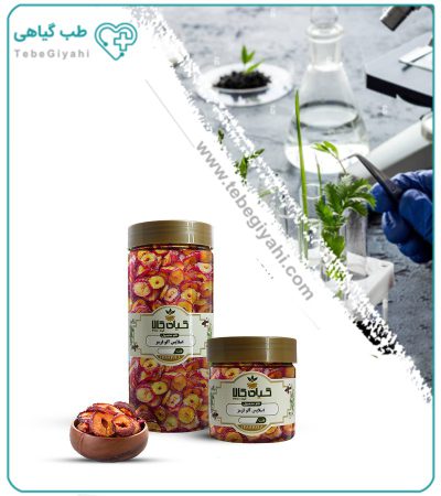اسلایس آلو قرمز خشک بسته بندی